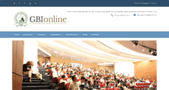 Desktop Screenshot of gbi-online.com